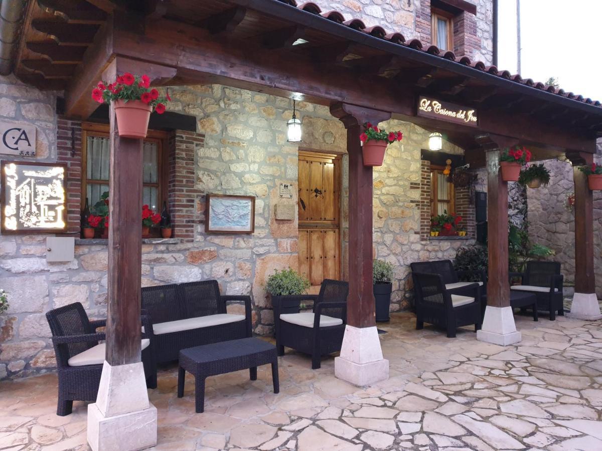 La Casona Del Jou Guest House Ortiguero Ngoại thất bức ảnh